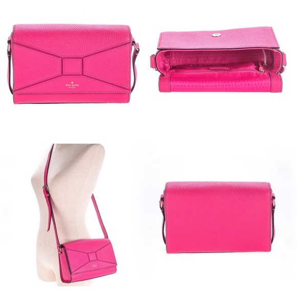 kate spade Handbags - kate spade Pink Betsi Pebbled Leather Crossbody